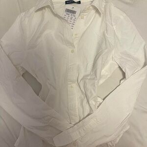 Brandy Melville White Dress Shirt